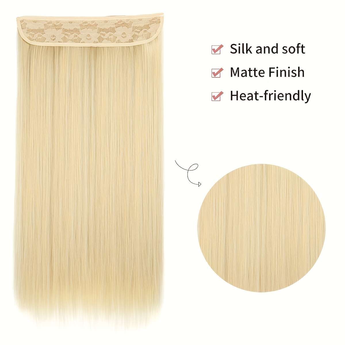 1Pc 60A 55.88cm Fashion Design Wig