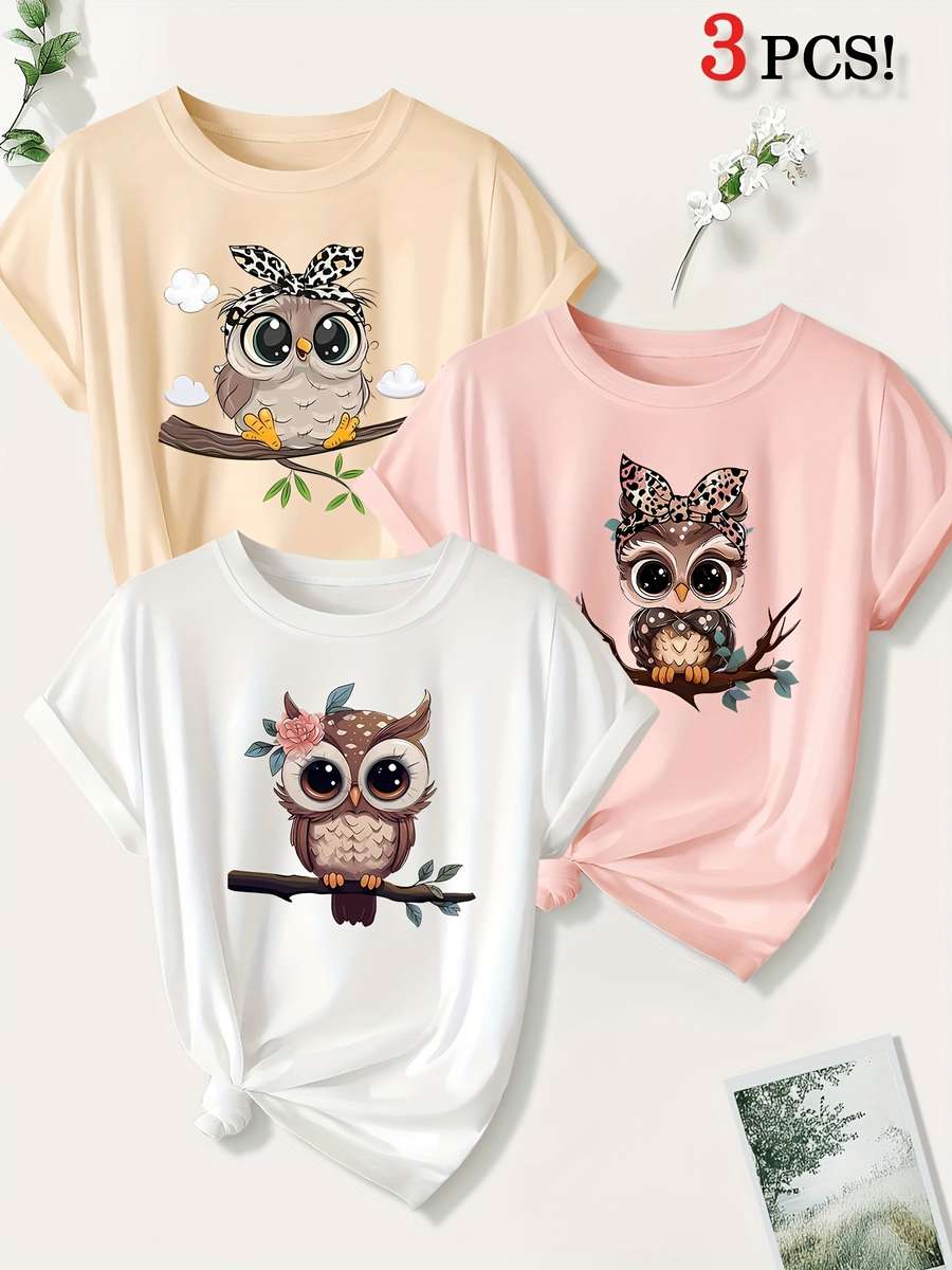 Womens T Shirt Color White Pink Apricot Sizexl