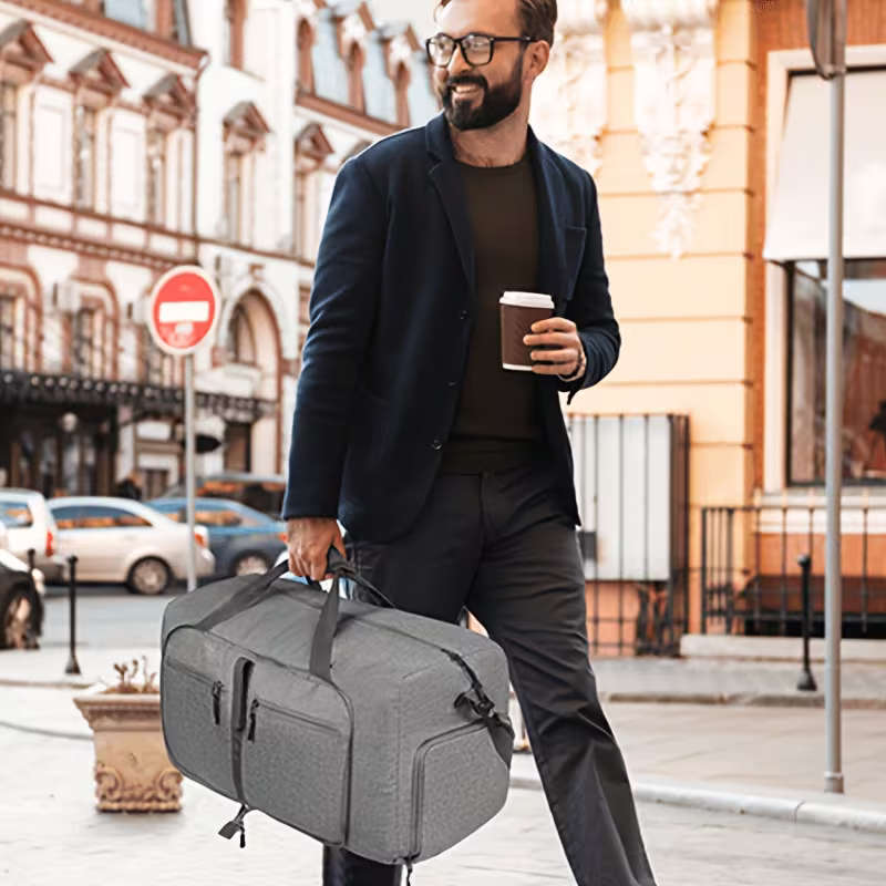 Large Capacity Portable Foldable Travel Tote Bag