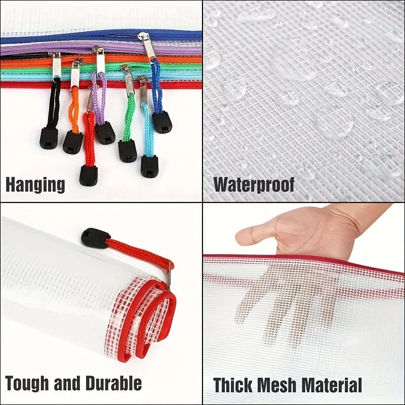 30 Zipper Bags A4 Document Bags