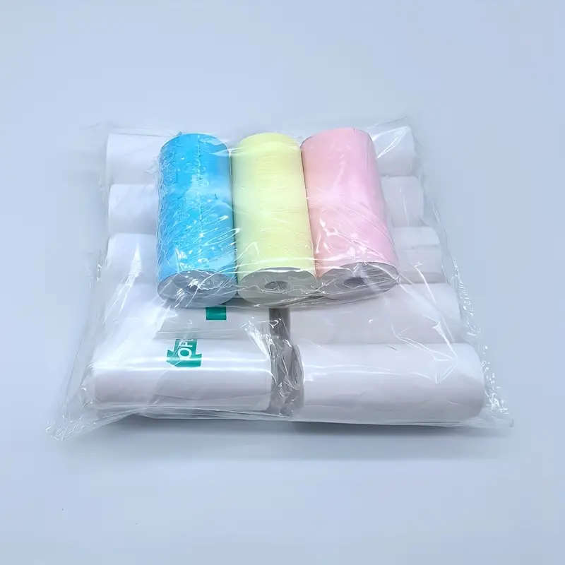 Mini Printer Camera Thermal Paper Packaging13 Roll Set Including 5 Rolls of Self-adhesive Paper 3 Ro