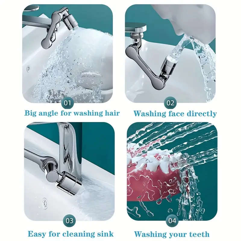 2-Piece Universal Swivel Water Nozzle Set