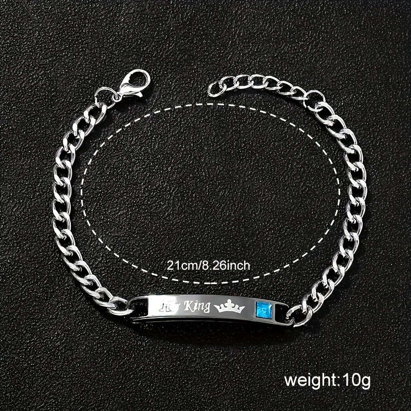 2pcs set Fashion Men's Simple Business Quartz Watch Bracelet Set Ideal Choice For Gifts Color sent