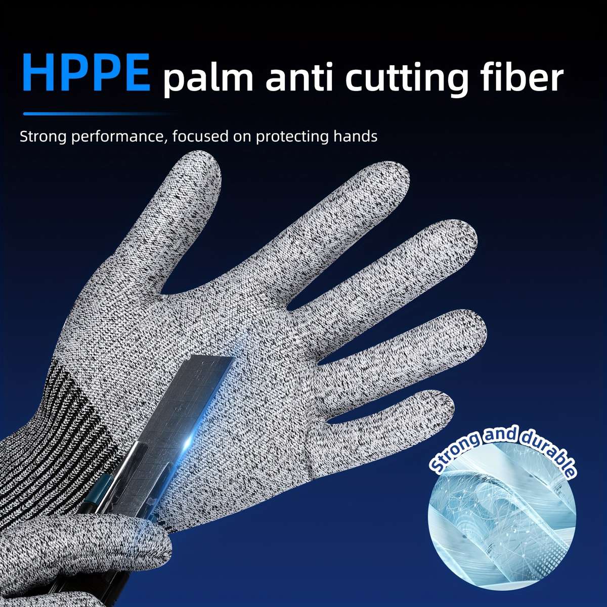 8 Pairs Size L Multi Purpose Work Gloves