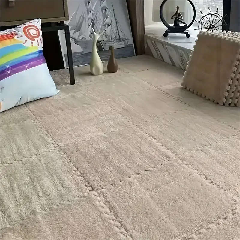 20 Thick Plush Patchwork Mats