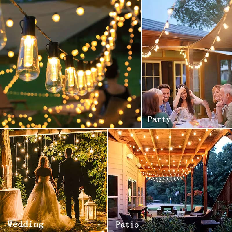 298.7 cm Papaya-Shaped LED String Light - 10 LED Beads