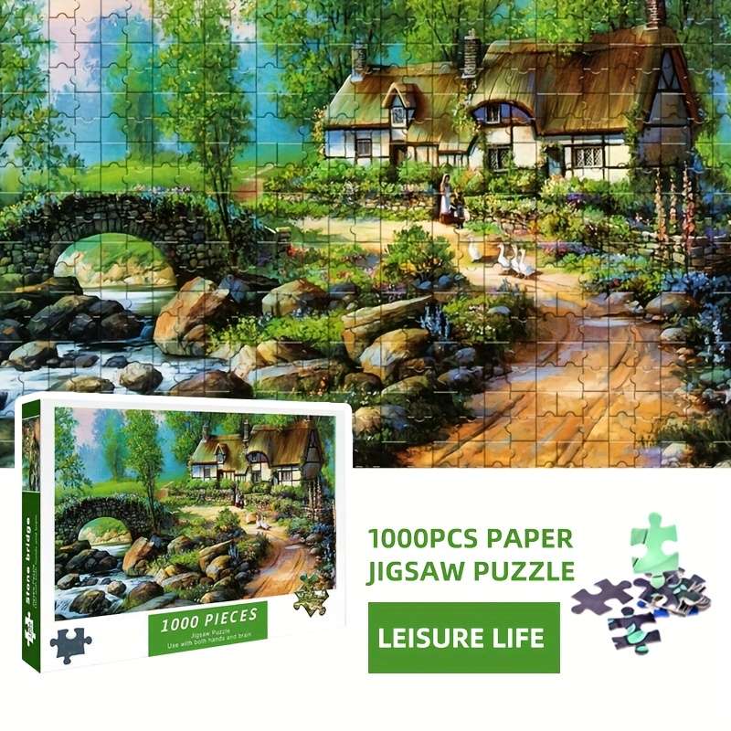 1000 Piece Mini Paper Jigsaw Puzzle