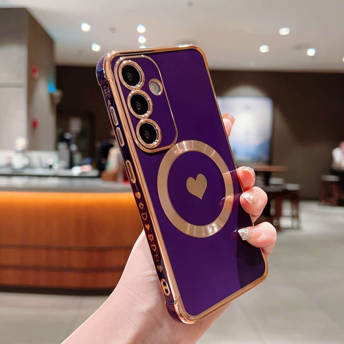 1pc Black For Samsung Galaxy S22 5G Phone Cases