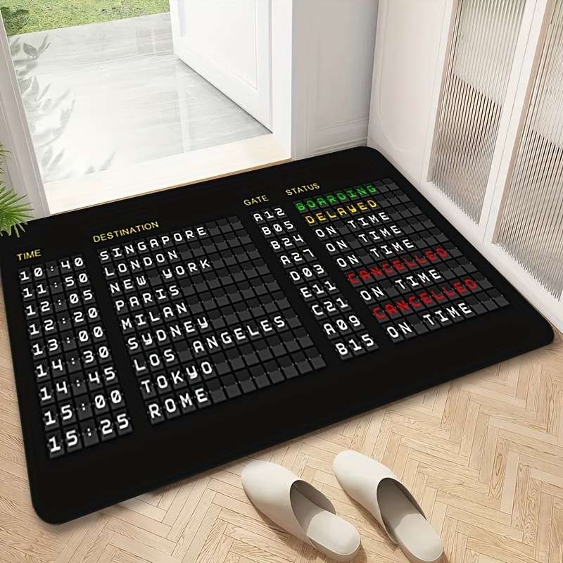 1Pc 15.7x23.6inch 40x60cm Floor Mat