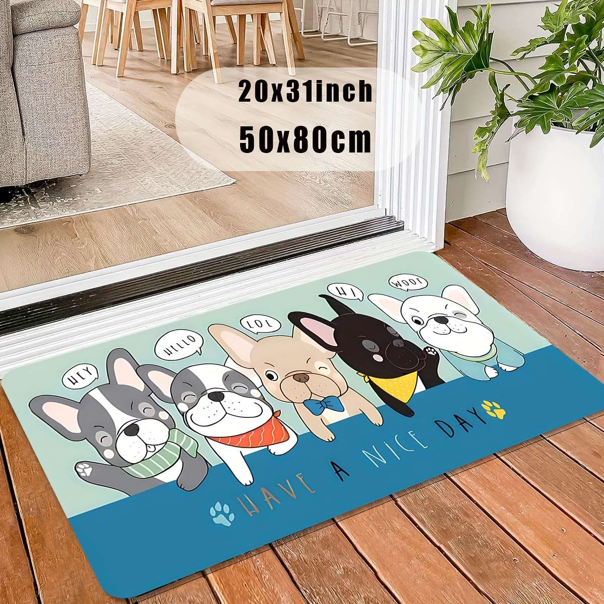 1Pc 24x35.4inch 60x90cm Floor Mat