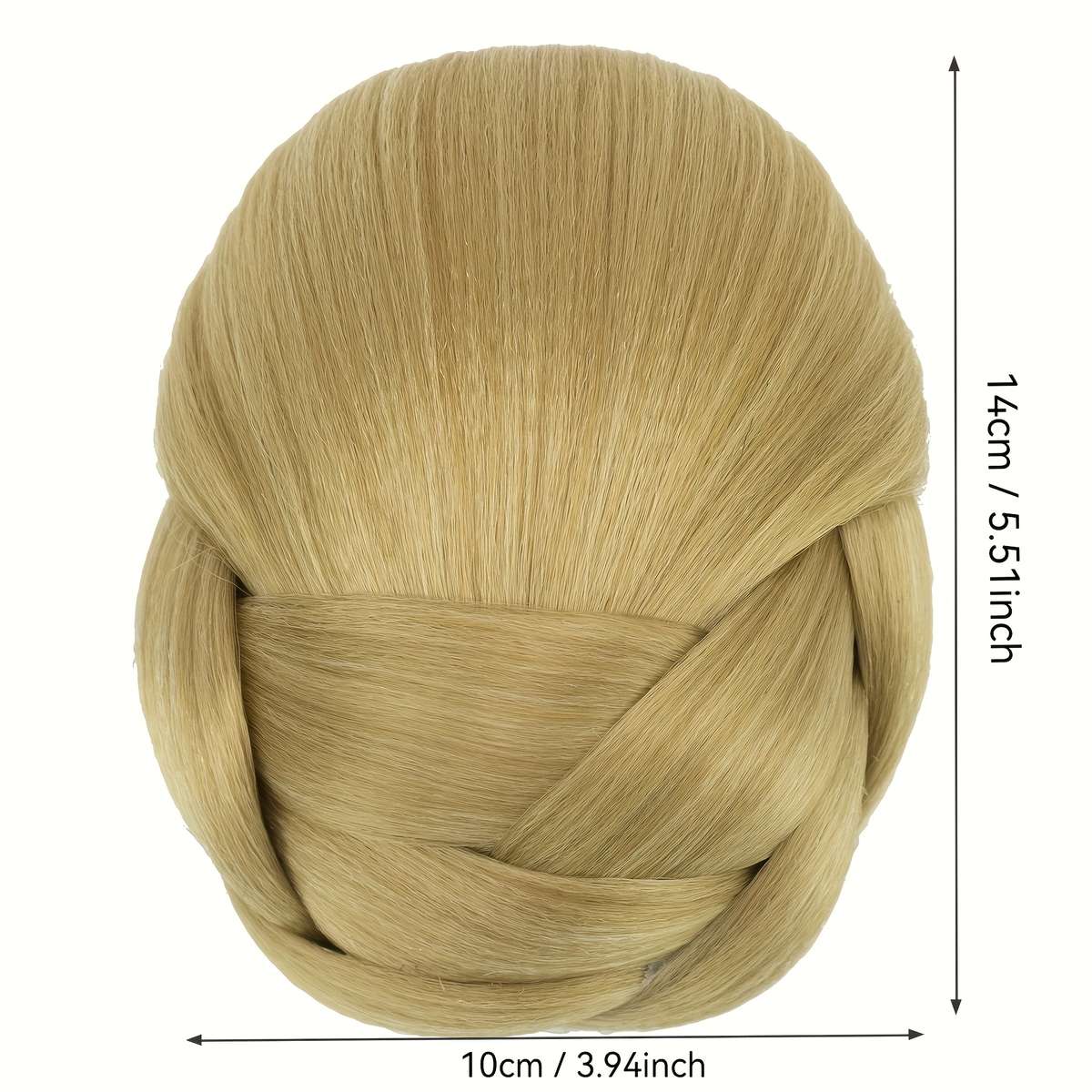 1Pc Bronze 10.16cm Fashion Design Wig