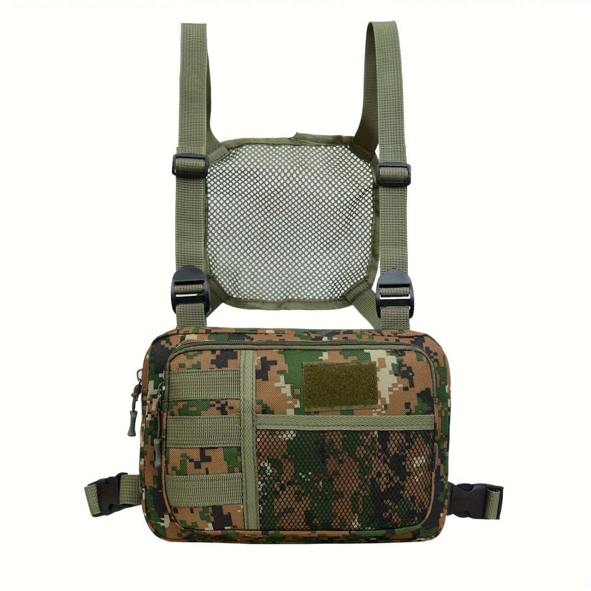 Body-Hugging Backpack Outdoor Multifunctional Camouflage Chest Bag Training Running Equipment