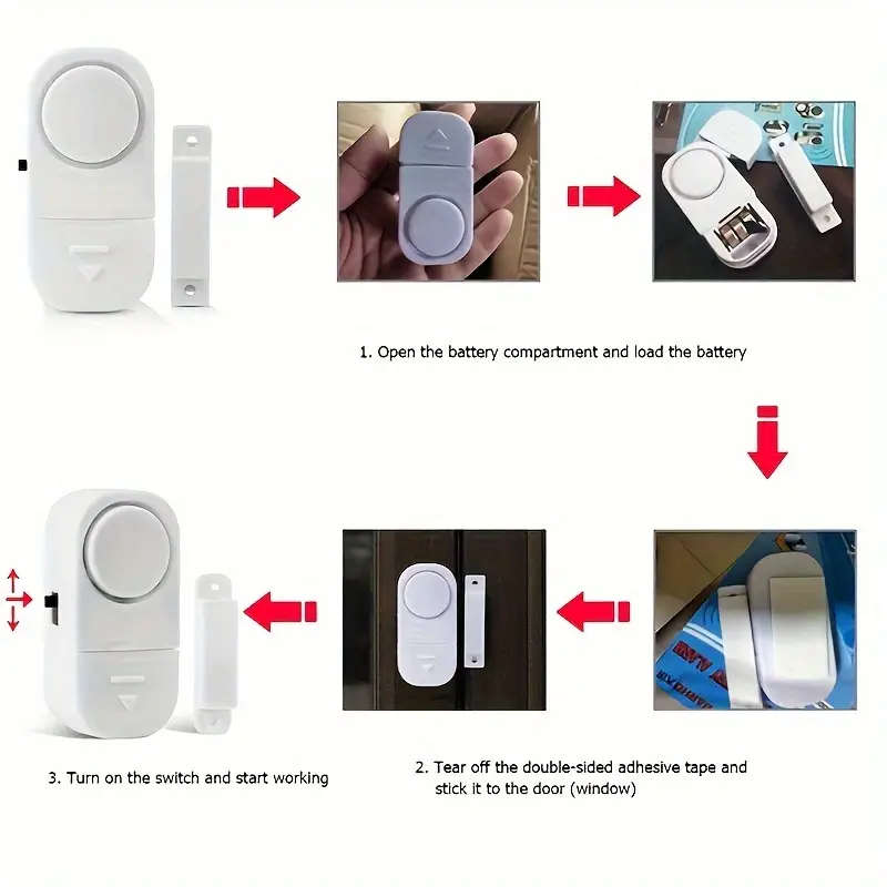 Wireless Window And Door Burglar Alarm