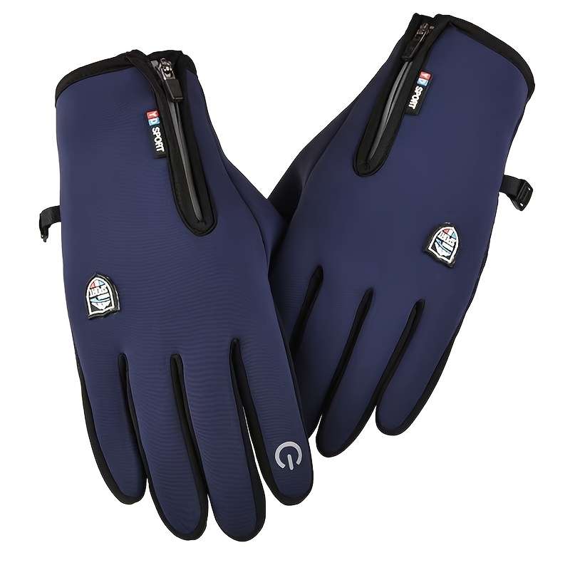 1 Pair Grey Size M Outdoor Sports Gloves