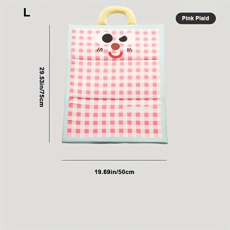 Pink Plaid Cooling Pad