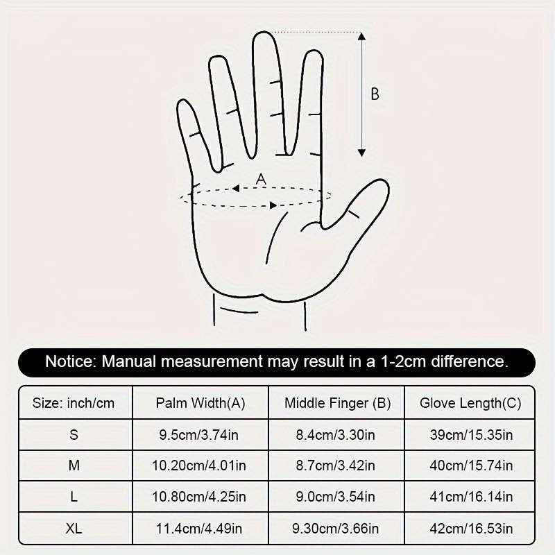 1 Pair Size M Multi Purpose Work Gloves