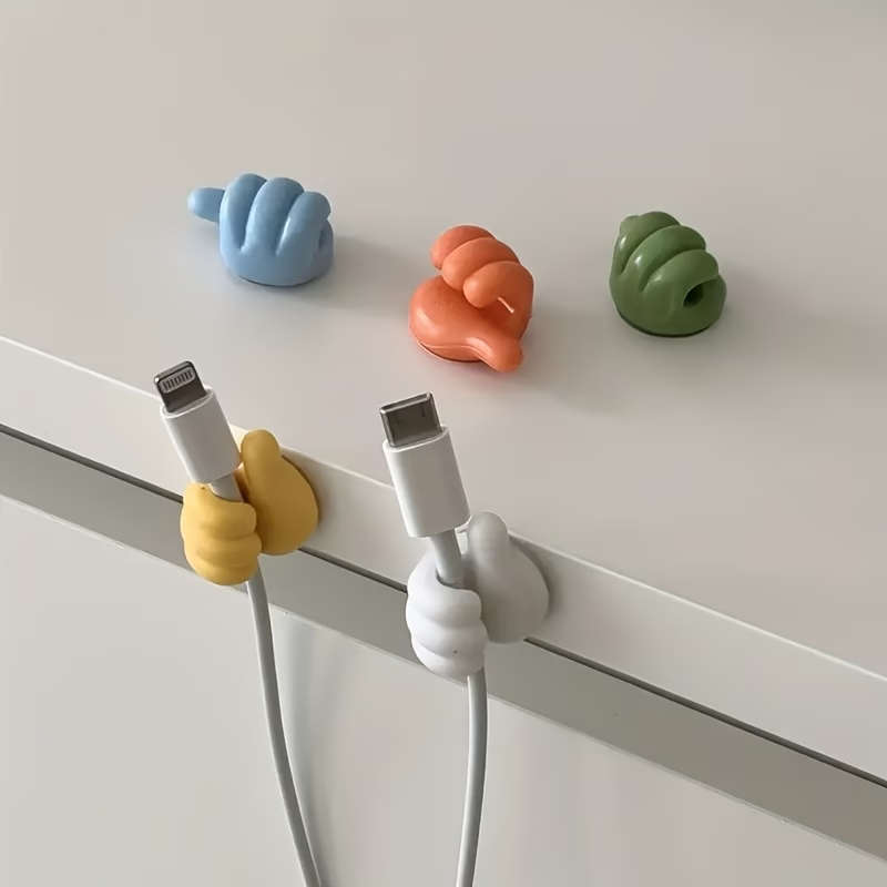 5 Thumb-Shaped Storage Clips