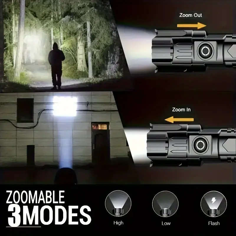 2-Pack High Power LED Flashlights