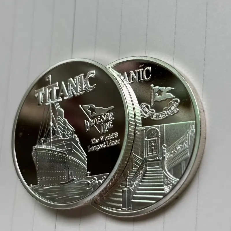 The Titanic Coin with Capsule 40MM Wide