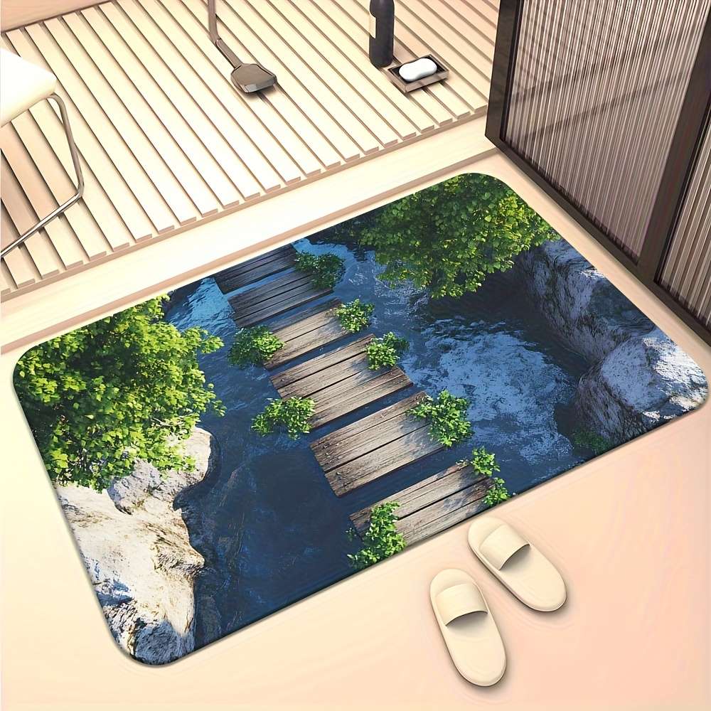 1Pc 45x75cm Floor Mat