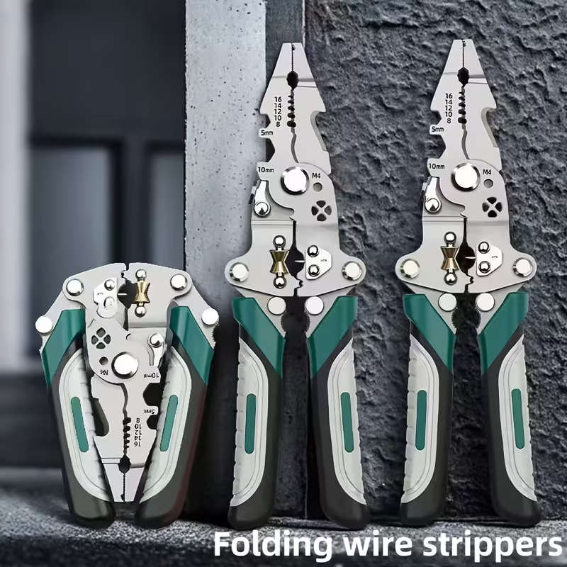 Multifunctional Folding Wire Stripper