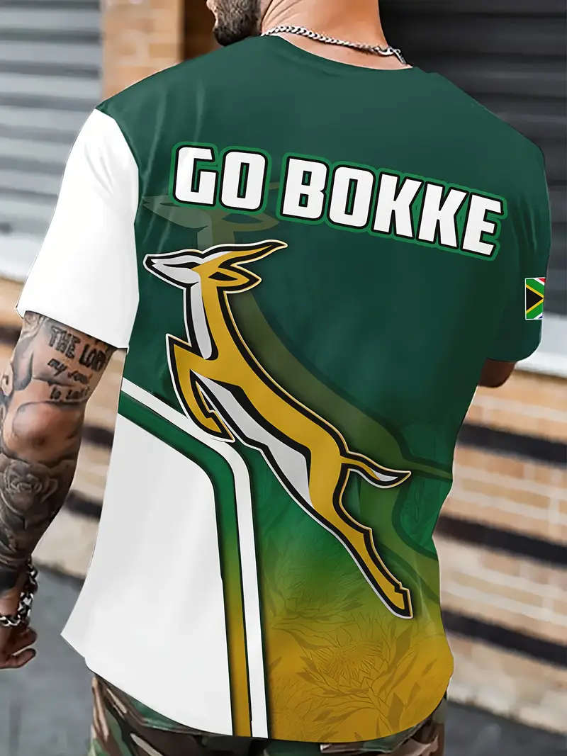 Men's T-Shirt, Short Sleeve, SIZE LARGE