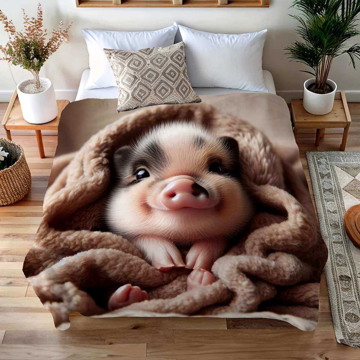 Blanket Size 59Inchx78.7Inch 150Cmx200Cm
