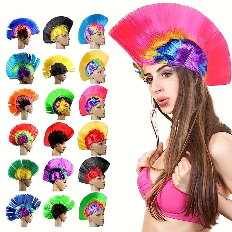 1Pc Red 30.48cm Fashion Design Wig