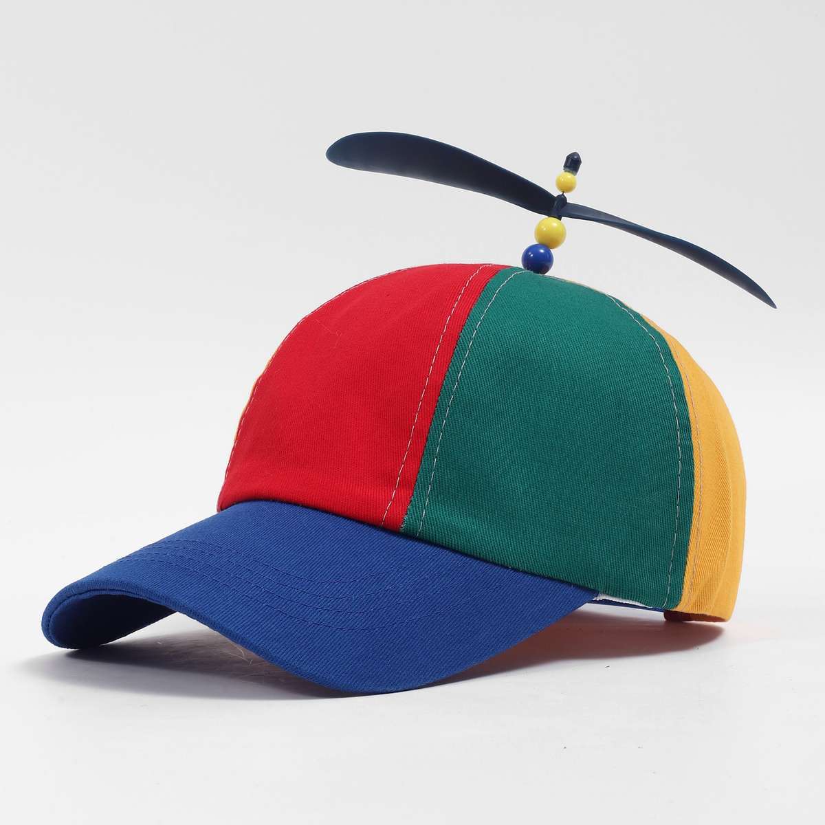 European And American Cross-Border Creative Detachable Propeller Baseball Cap Spring And Summer