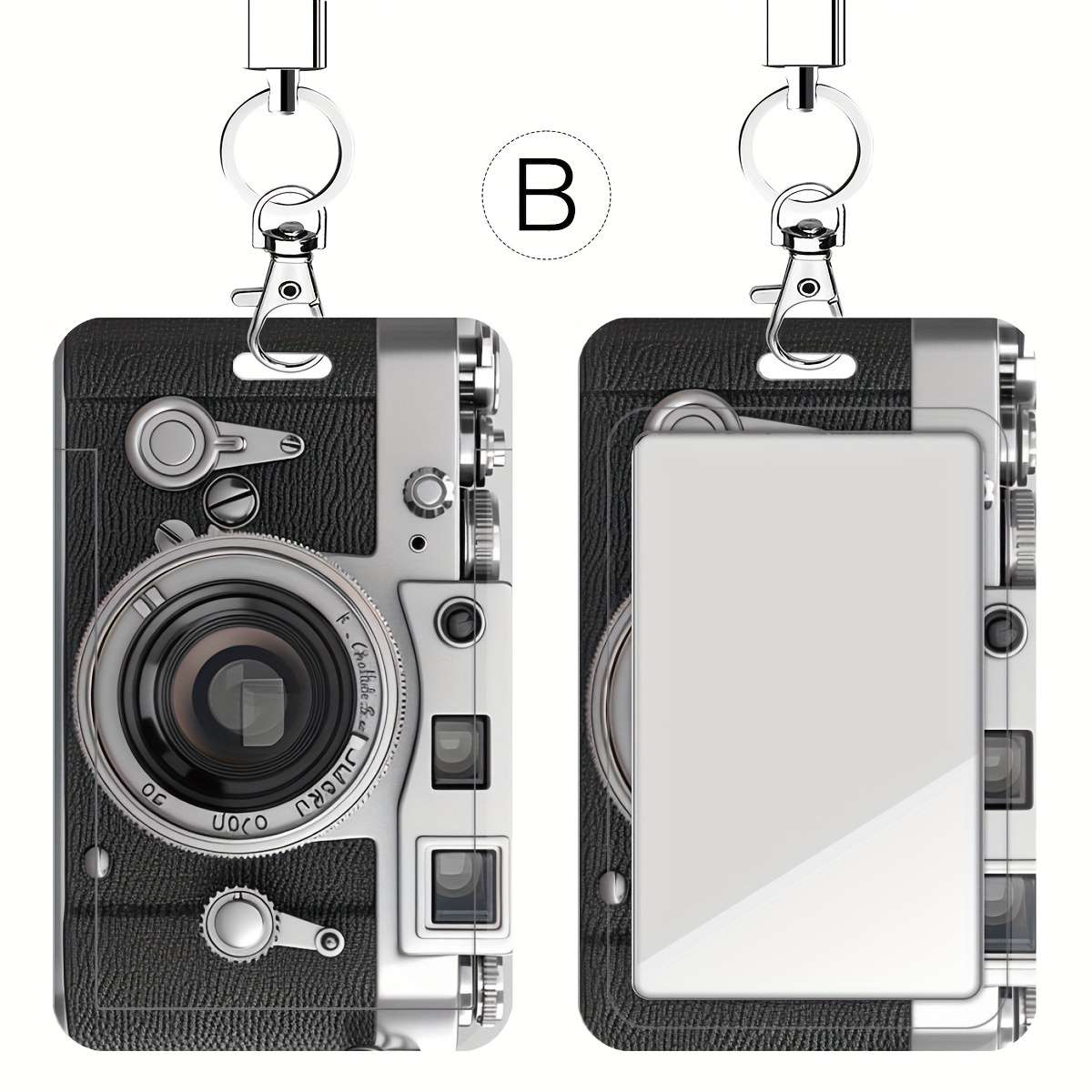 A Retro Camera-Themed Card Holder
