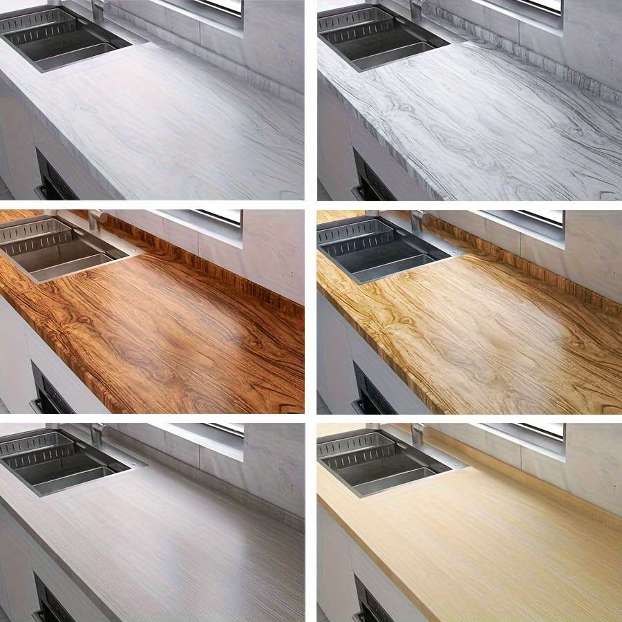 1PC Wall StickersGray Oak23.62X393.7in  60X1000.02cm