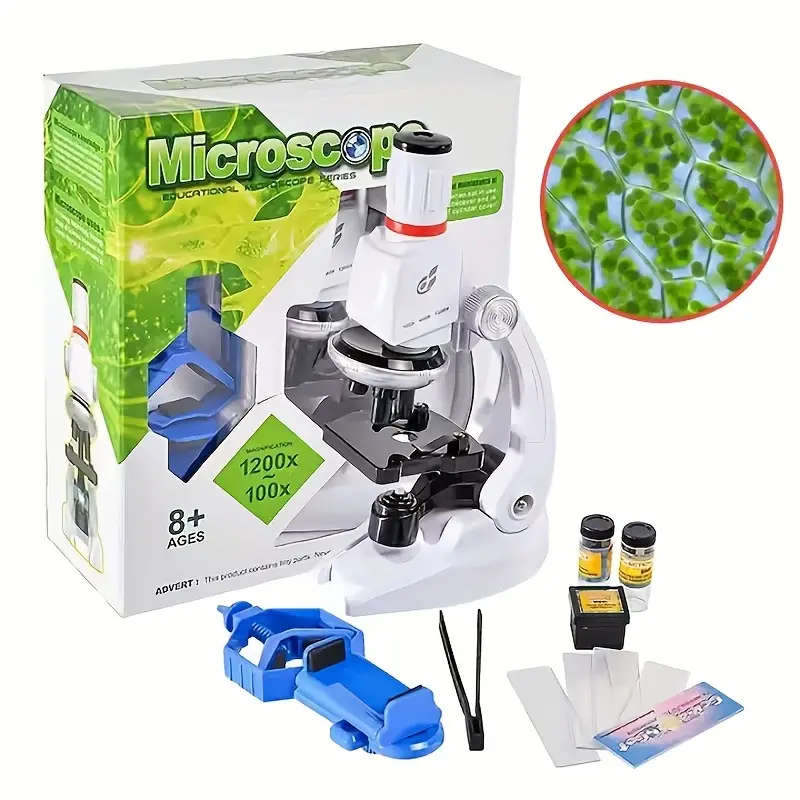 100-1200x Magnification Educational Microscope