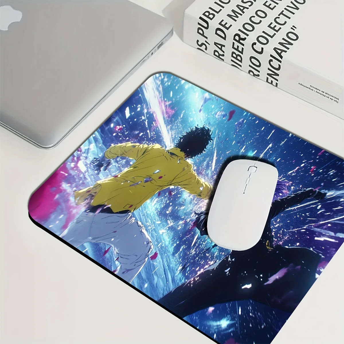 21x26cm Durable Gaming Mouse Pad with Vibrant Anime Design Waterproof Non-Slip