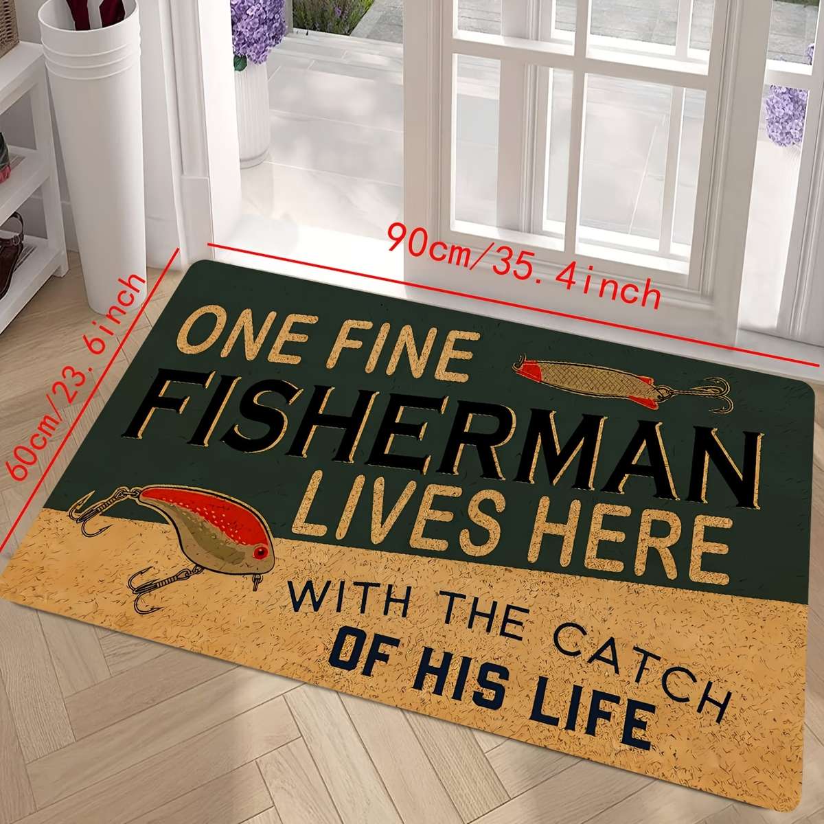 1Pc 15.75x23.62inch 40x60cm Floor Mat