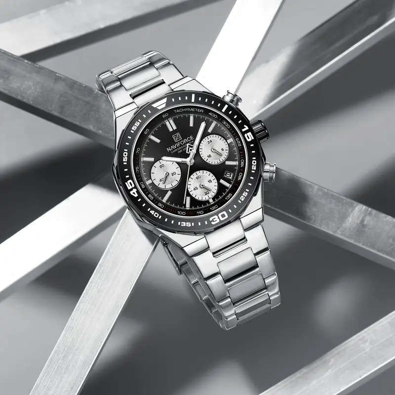 Naviforce Men's Luxuary Chronograph Business Watch