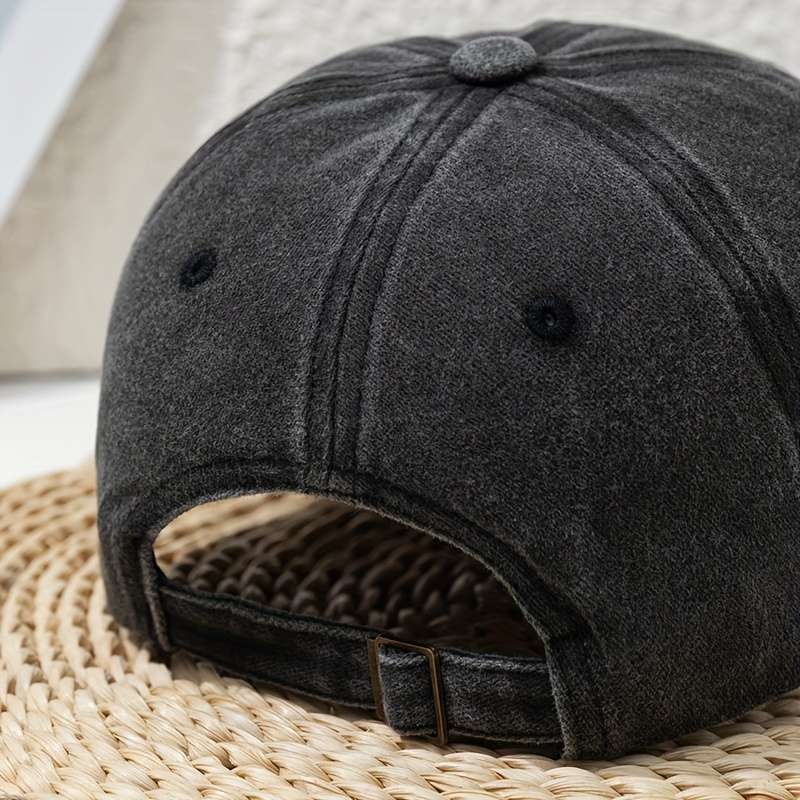 Women'S Baseball Cap Vintage Soft Top Breathable Adjustable Fitted Polyester With Be You W