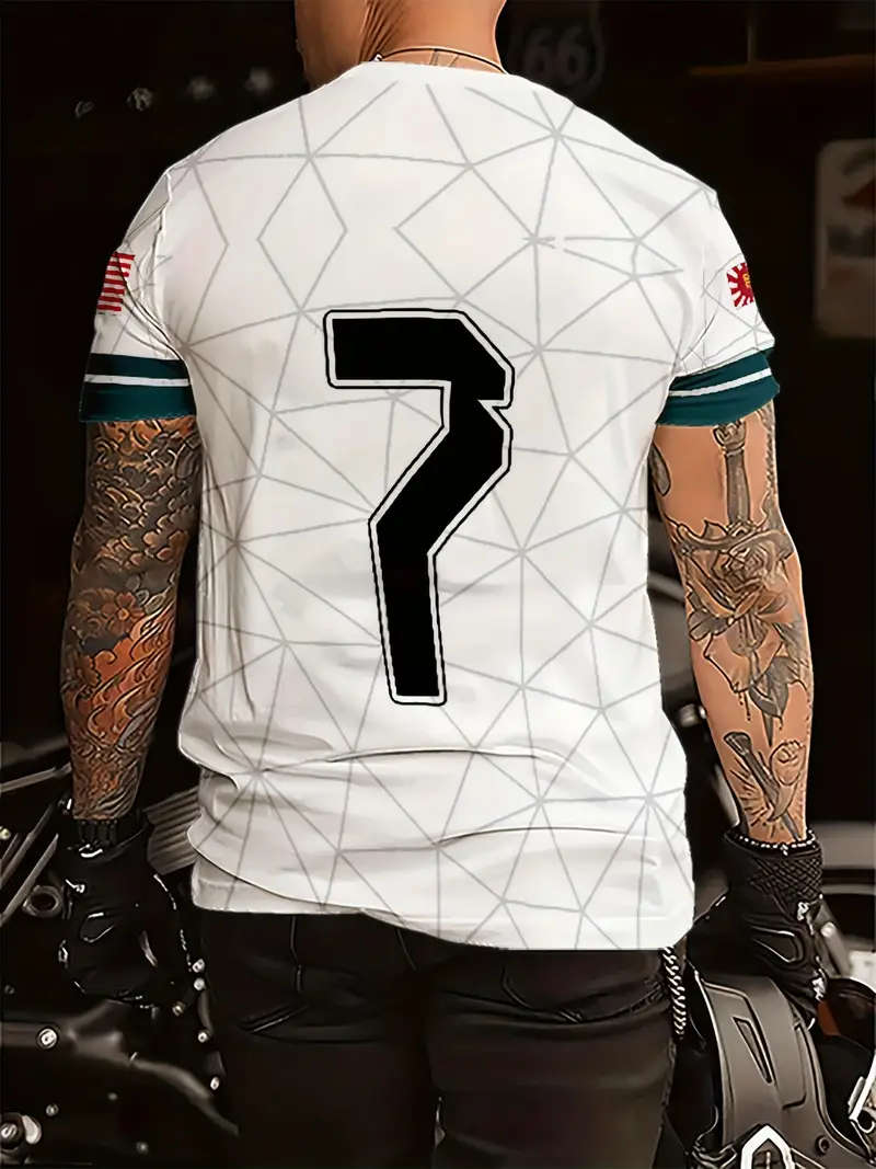 Mens Short Sleeve T-Shirt, Breathable Fabric