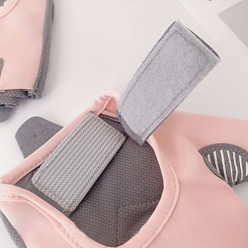 1 Pair Pink L Outdoor Sports Gloves