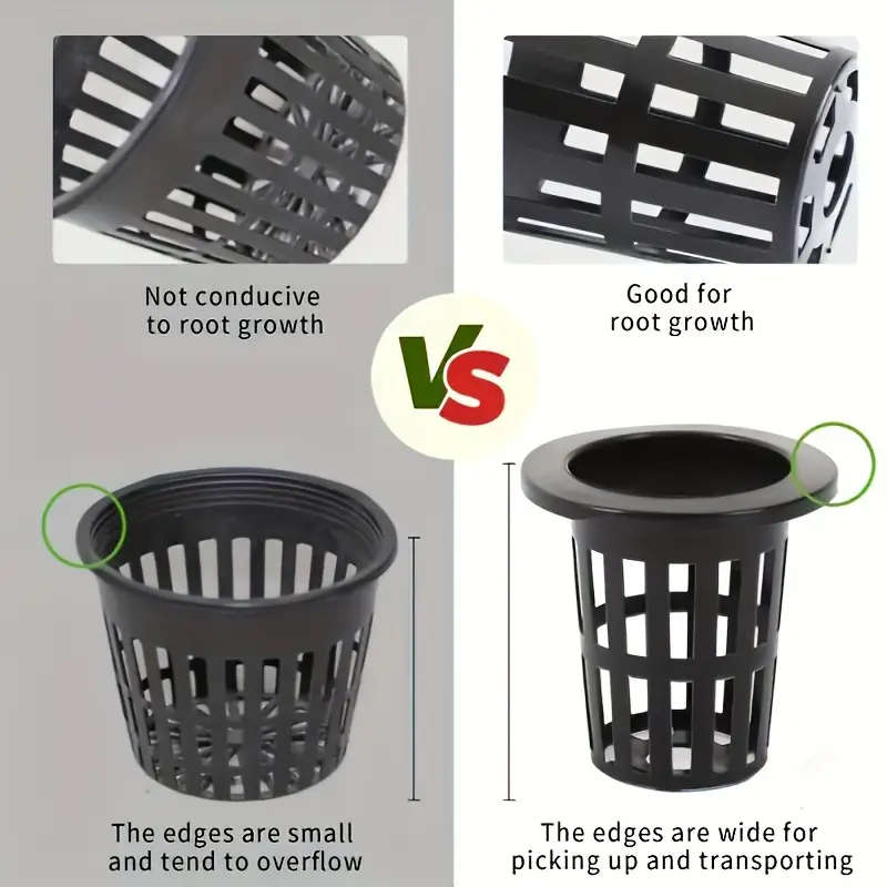 50 Breathable Mesh Rooting Cups