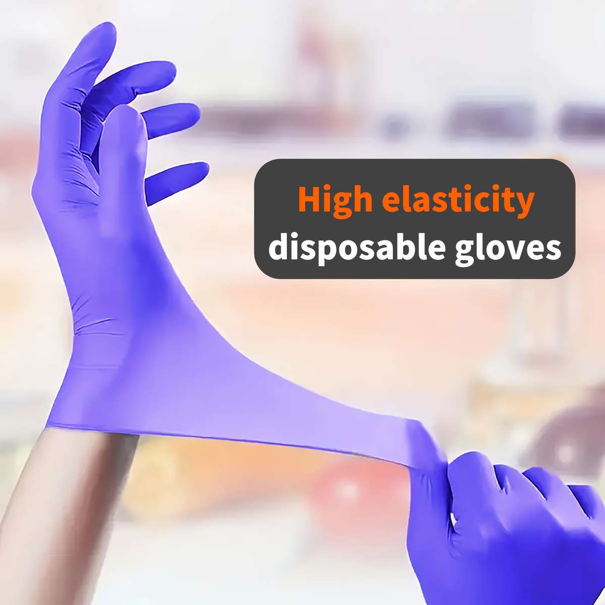 100Pcs Size S Household Cleaning Gloves