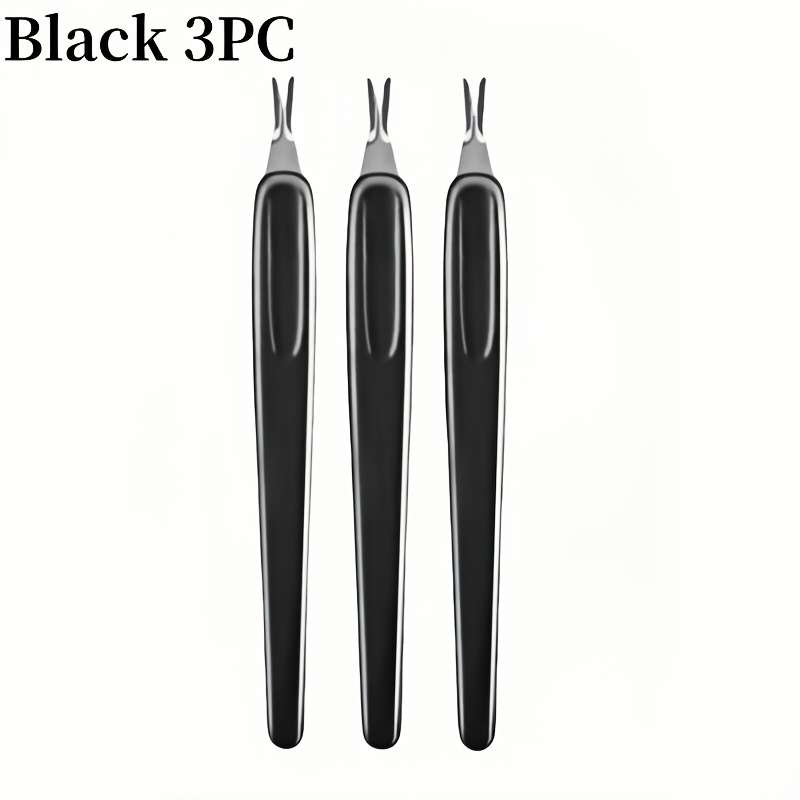 3pcs Professional Cuticle Trimmer Cuticle Pusher Cuticle Knife Practical Nail Clipper for Re