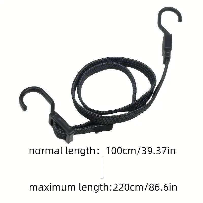 5 Pieces Of Heavy-Duty Bungee Cords
