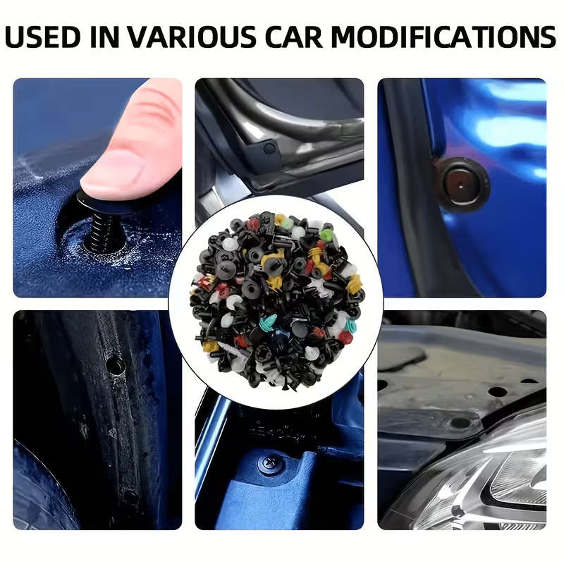 130pcs Car Retainer Clips And Fastener Remover Kit