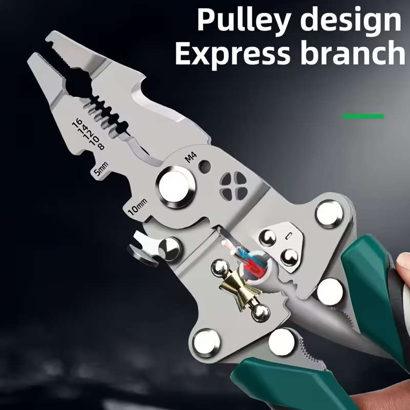 Multifunctional Folding Wire Stripper