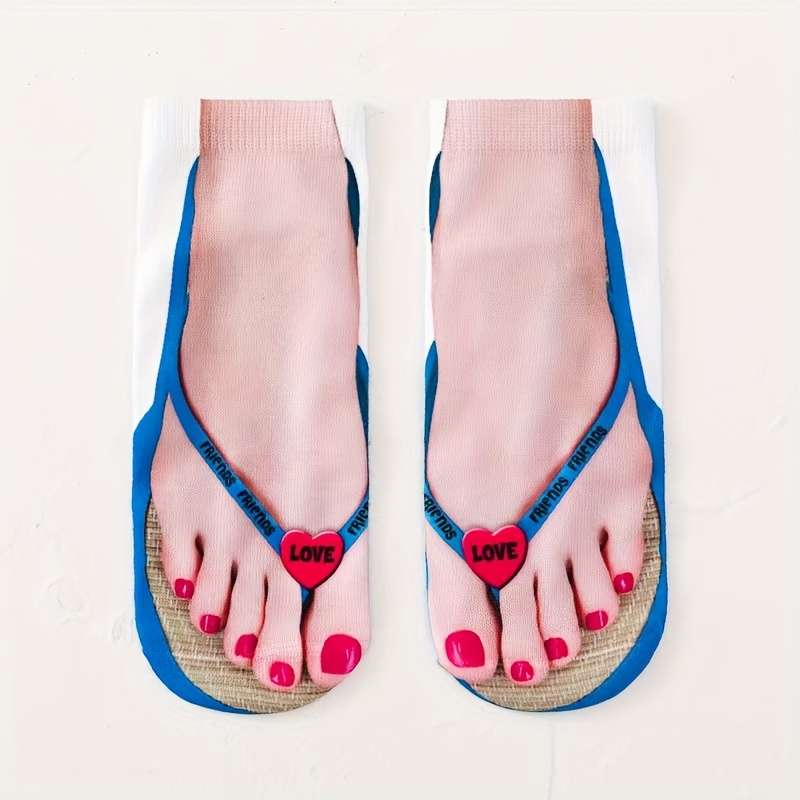 6 Pairs Of Models One Size High Elastic Socks