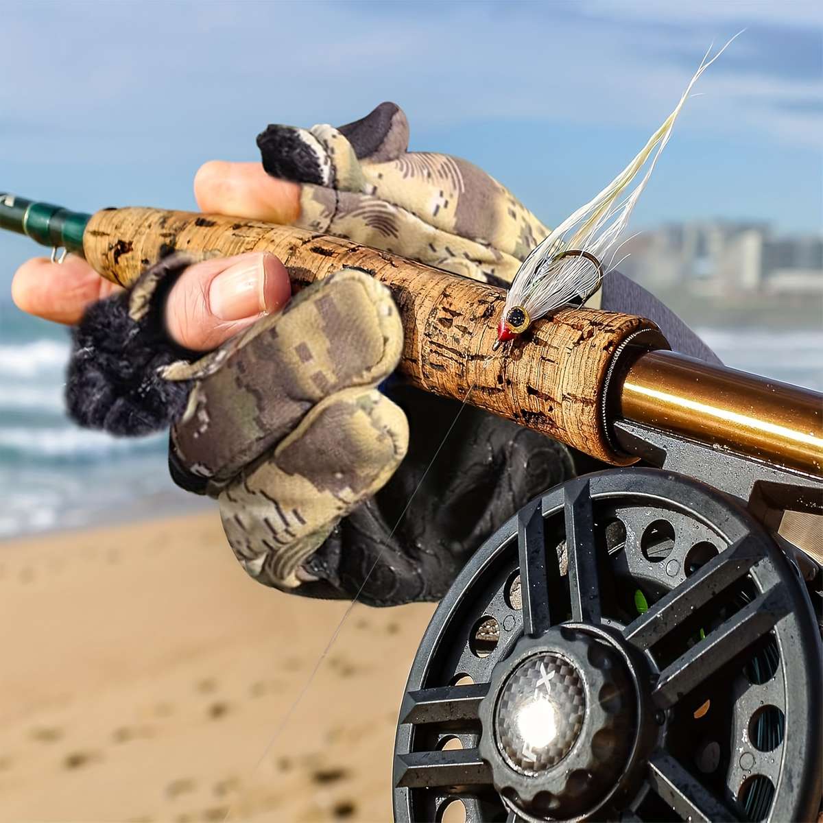 1 Pair Black Size L Warm Gloves