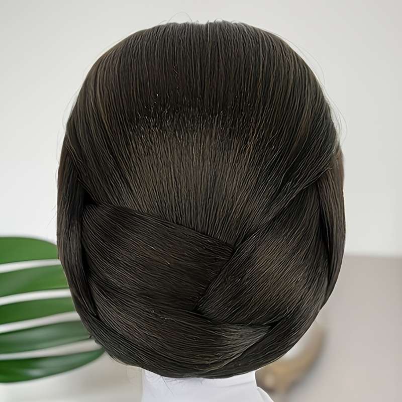1Pc Black&Brown Color 10.16cm Fashion Design Wig