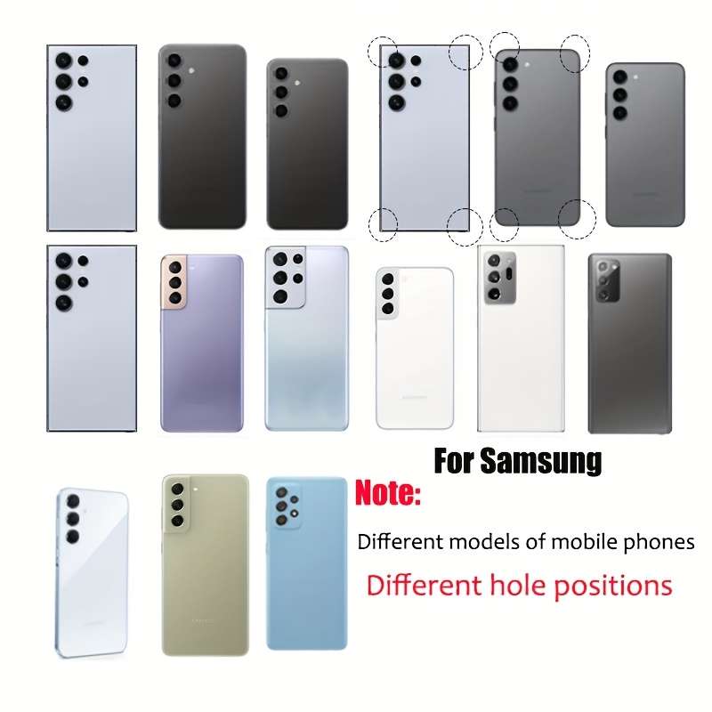 1pc Red Blue For Samsung Galaxy Note 10 Phone Cases