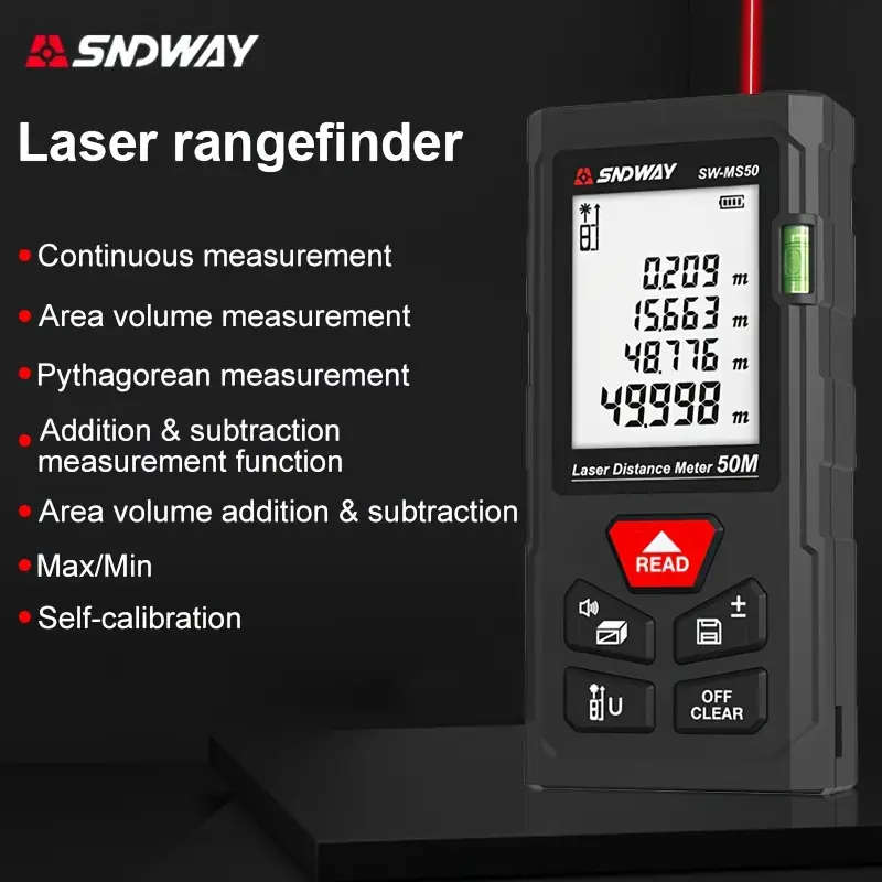 SNDWAY 100M High Precision Laser Measuring Tool