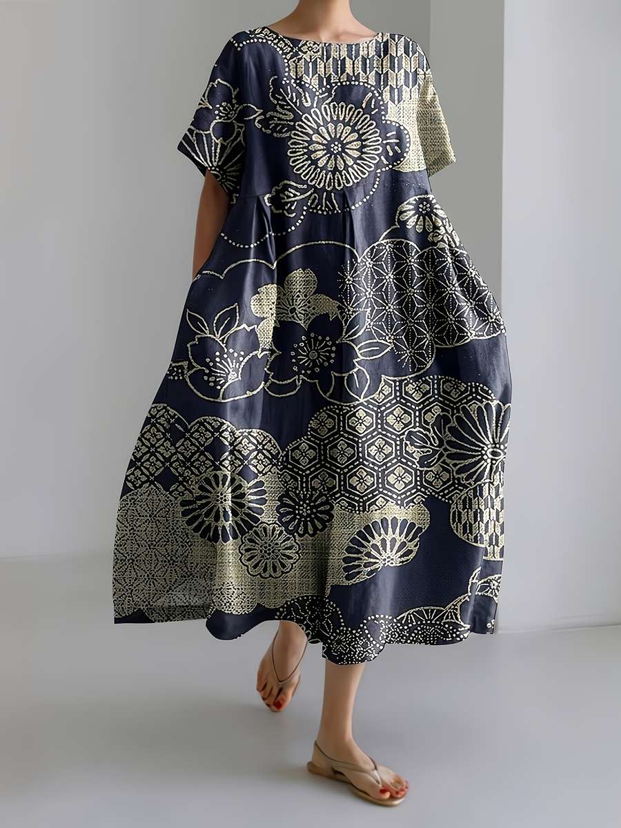 Women S Dress Color Navy Color Size 5Xl